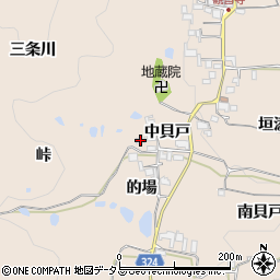 京都府木津川市加茂町観音寺中貝戸25周辺の地図