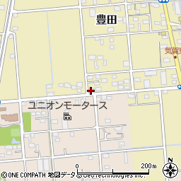 静岡県磐田市豊田182-5周辺の地図