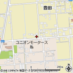静岡県磐田市豊田303周辺の地図