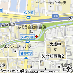 タイムズカーレンタル名神尼崎インター店周辺の地図