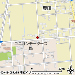 静岡県磐田市豊田302周辺の地図
