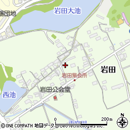 岡山県赤磐市岩田232周辺の地図