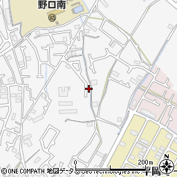 兵庫県加古川市野口町古大内189-5周辺の地図