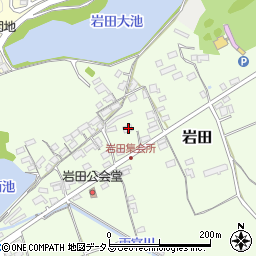 岡山県赤磐市岩田231周辺の地図