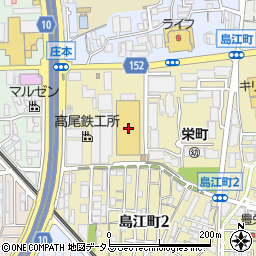 ホームセンターコーナン豊中島江店周辺の地図
