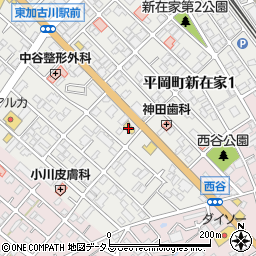 兵庫日産東加古川店周辺の地図