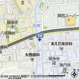 北田屋質店周辺の地図