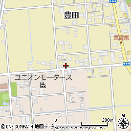 静岡県磐田市豊田182-2周辺の地図