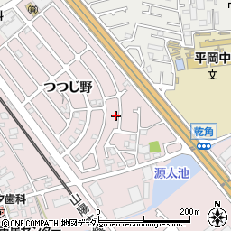 兵庫県加古川市平岡町つつじ野1-290周辺の地図