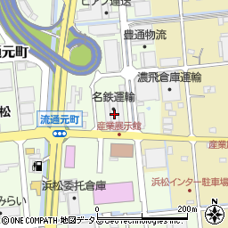 名鉄運輸株式会社　浜松支店周辺の地図
