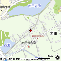 岡山県赤磐市岩田652周辺の地図