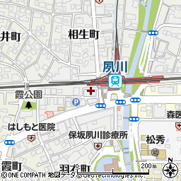 株式会社エイブル　夙川店周辺の地図