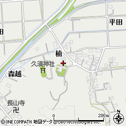 愛知県知多郡南知多町内海楠周辺の地図