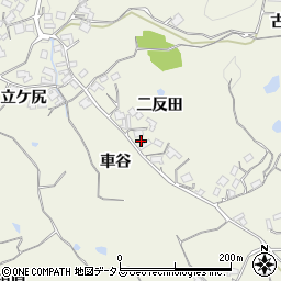 京都府木津川市鹿背山二反田周辺の地図