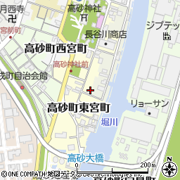 兵庫県高砂市高砂町南浜町周辺の地図