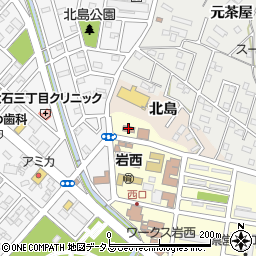 くすのき学園周辺の地図