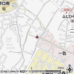 兵庫県加古川市野口町古大内141-18周辺の地図