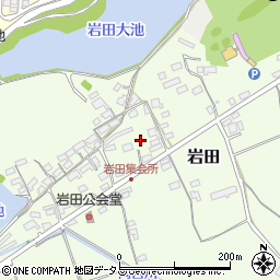 岡山県赤磐市岩田247周辺の地図