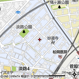 金光教東淀川教会周辺の地図