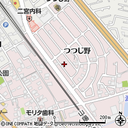 兵庫県加古川市平岡町つつじ野1-230周辺の地図