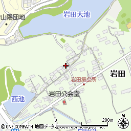 岡山県赤磐市岩田653周辺の地図