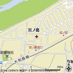 京都府木津川市木津宮ノ裏173-24周辺の地図