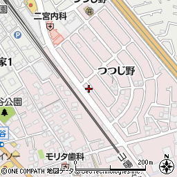 兵庫県加古川市平岡町つつじ野1-210周辺の地図