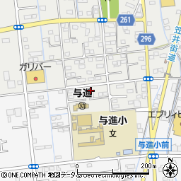 静岡県浜松市中央区市野町2401周辺の地図