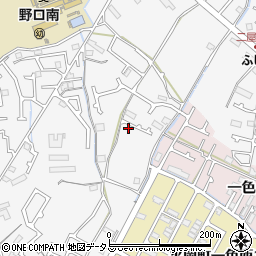 兵庫県加古川市野口町古大内141-10周辺の地図