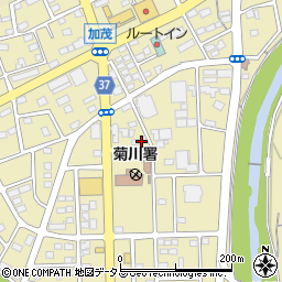 静岡県菊川市加茂5809周辺の地図