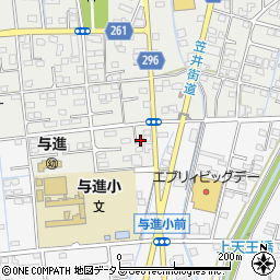 静岡県浜松市中央区市野町2352周辺の地図