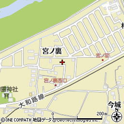 京都府木津川市木津宮ノ裏173-21周辺の地図