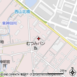 静岡県浜松市中央区西山町2486周辺の地図