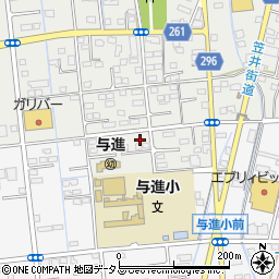 静岡県浜松市中央区市野町2403周辺の地図