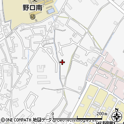 兵庫県加古川市野口町古大内151周辺の地図
