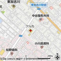兵庫県加古川市平岡町新在家91-1周辺の地図