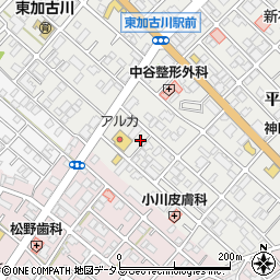 兵庫県加古川市平岡町新在家94-6周辺の地図