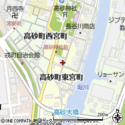 兵庫県高砂市高砂町東宮町161周辺の地図