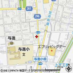 静岡県浜松市中央区市野町2353周辺の地図