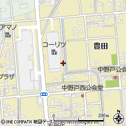 静岡県磐田市豊田725周辺の地図