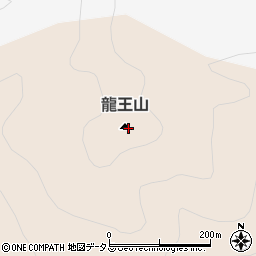 龍王山周辺の地図