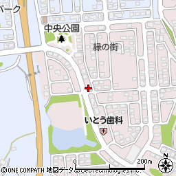 津緑の街郵便局周辺の地図