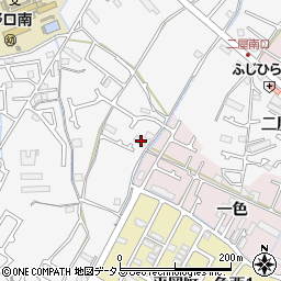 兵庫県加古川市野口町古大内113周辺の地図