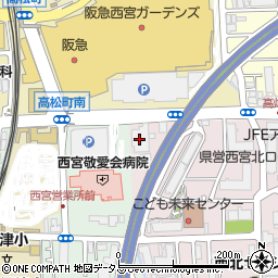 株式会社阪急メディアックス周辺の地図