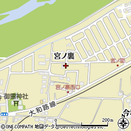 京都府木津川市木津宮ノ裏173-27周辺の地図