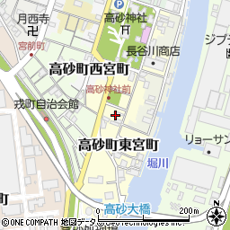兵庫県高砂市高砂町東宮町162周辺の地図