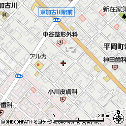 兵庫県加古川市平岡町新在家96-1周辺の地図