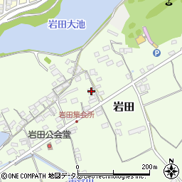 岡山県赤磐市岩田245周辺の地図