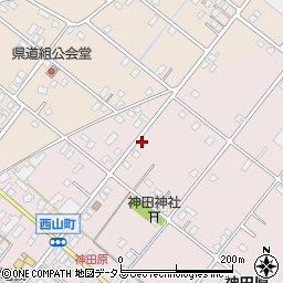 静岡県浜松市中央区西山町2096周辺の地図