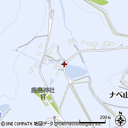 愛知県豊橋市雲谷町ナベ山下周辺の地図